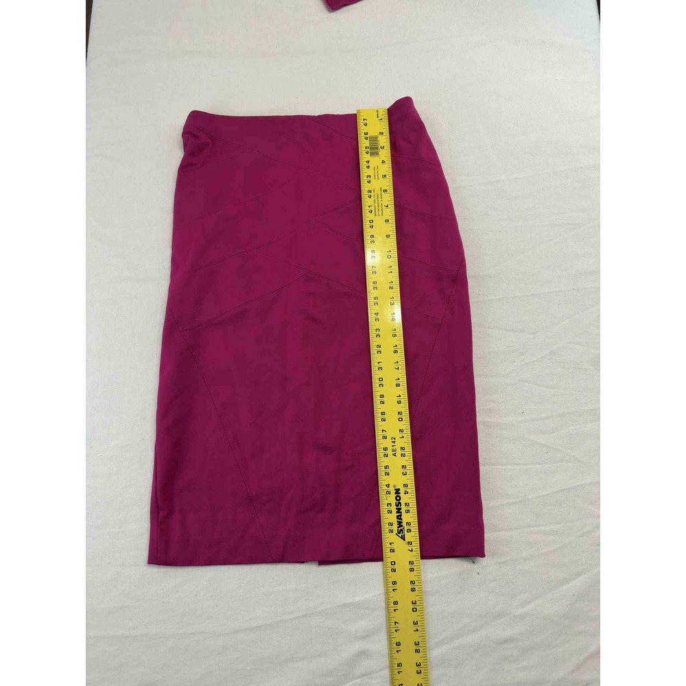 Express structured cropped top matching fitted sk… - image 8